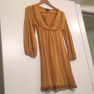 Miss Chievous dress Size S mustard/gold color